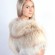 Bridal real fur stoles at weddingfur online store